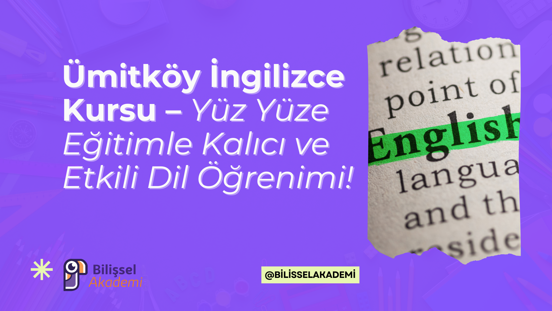 Ümitköy İngilizce Kursu